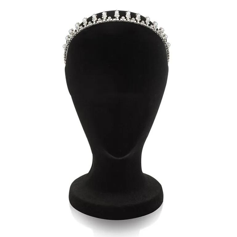 Buckingham Palace Pearl And Crystal Tiara