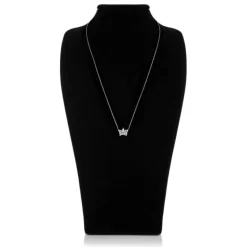 Crystal Crown Necklace