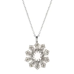 Crystal Decagon Pendant
