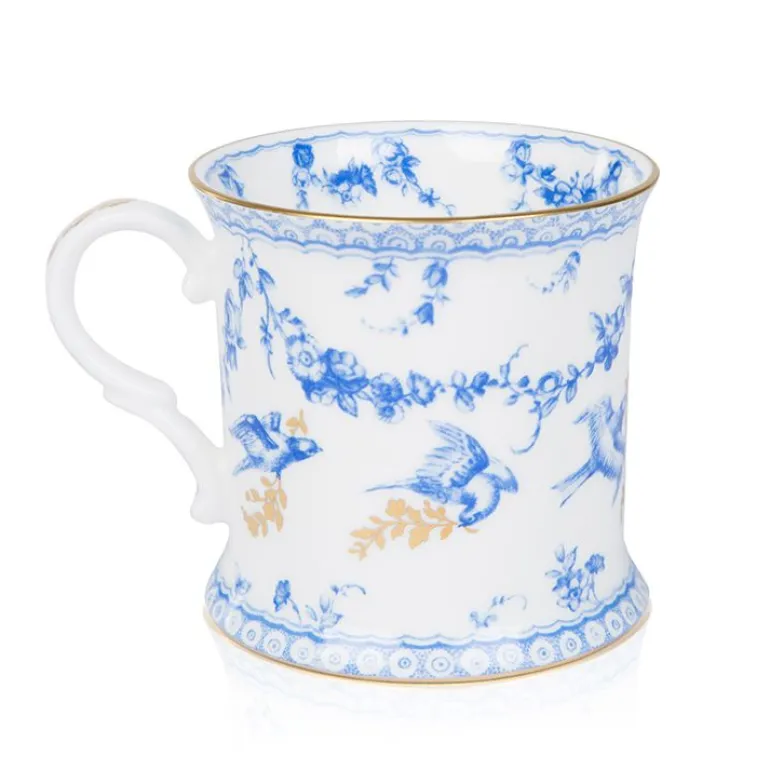 Royal Birdsong Gilded Tankard