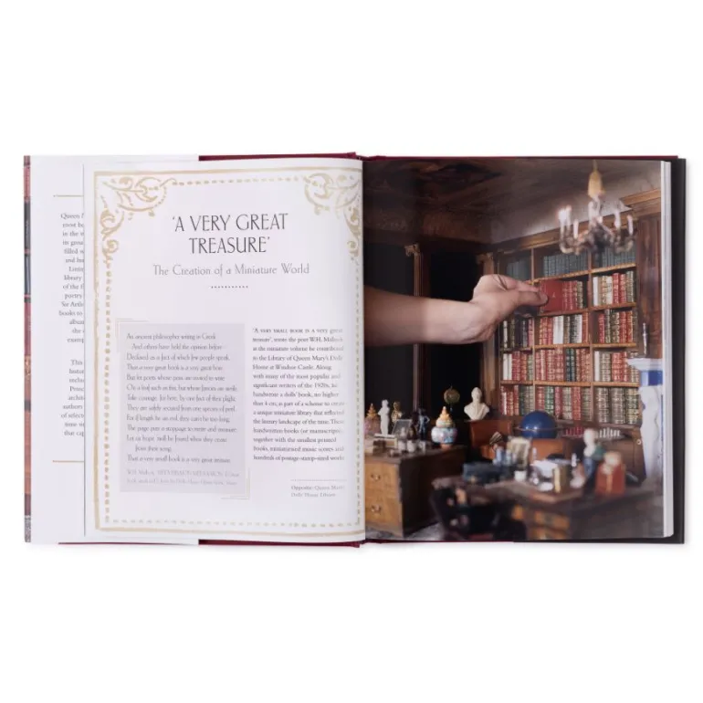 The Miniature Library Of Queen Mary'S Dolls' House